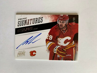 2012-13 Panini Prime Signatures #2 Akim Aliu 80/99 - Calgary Flames | eBay