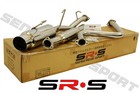 SRS Full T-304 Stainless Steel CATBACK EXHAUST FOR 92-96 Honda Prelude H22 SI