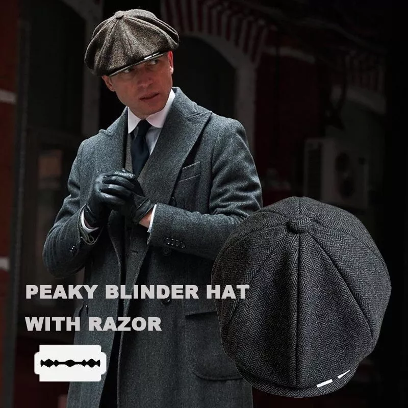 Peaky Blinders Kappe Schwarz