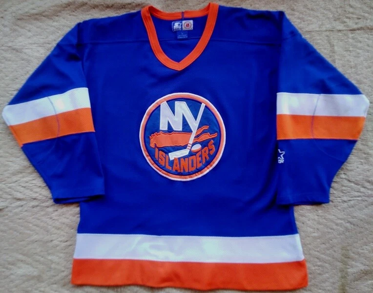 Vintage Starter New York Islanders NHL Hockey Jersey Size. L