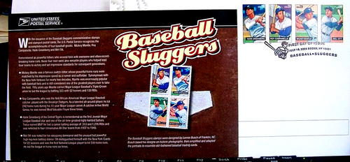 BASEBALL SLUGGERS STAMP 1st DAY CEREMONY PROGRAM JULY 15, 2006