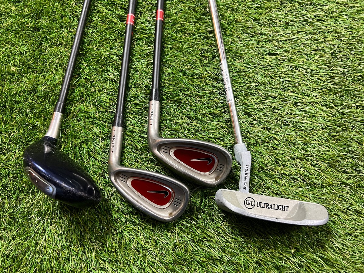 NIKE - ナイキゴルフセット　キッズ Nike Junior Golf Set Graphite RH D, Mid, PW, Putter 4 Clubs