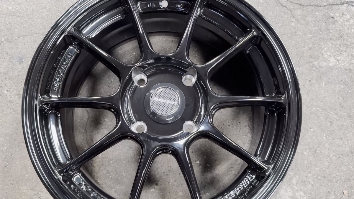 15x7.5 4x114.3 AOW TC105X Rays TE37 Flow Formed Wheel | One Piece