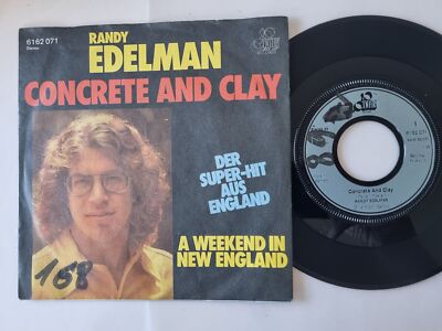 Randy Edelman - Concrete and clay 7'' Vinyl Germny