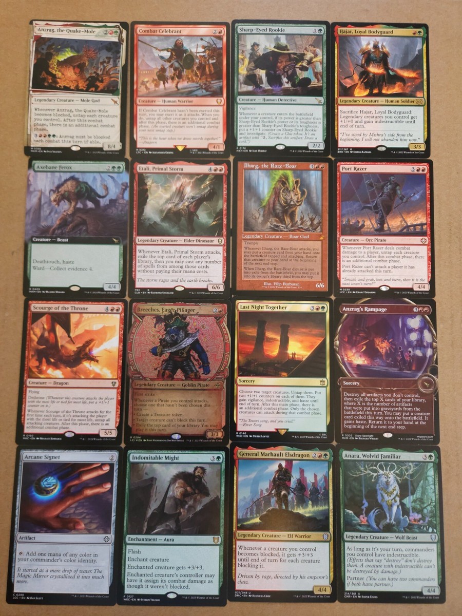 100 card deck mtg Commander EDH Deck Atraxa, Praetors' Voice Magic Cards Custom Deck +1/+1 Counters Deck Proliferate Every deck is built around a legendary creature MTG Commander Deck EDH Ghalta,