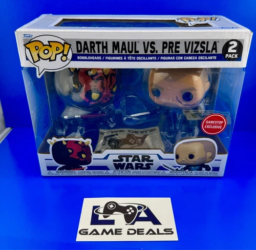 NEW - Funko Pop! Vinyl: Star Wars 2-Pack (Darth Maul vs. Pre Vizsla)