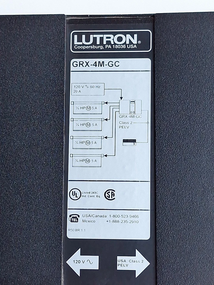 NEW OLD STOCK Lutron NSB GRX-4M-GC Motor Controller - Image 2 of 4