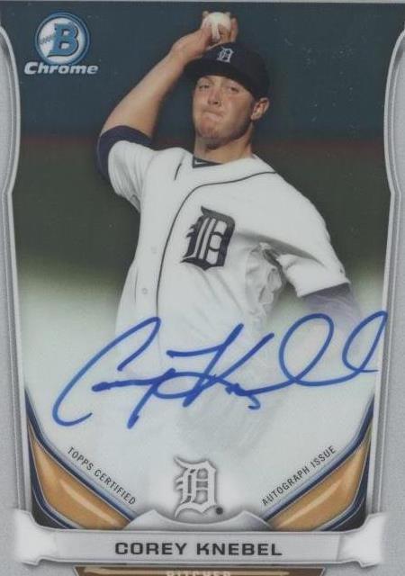 2014 Bowman Chrome - Corey Knebel #BCAP-CK - 1 of 1