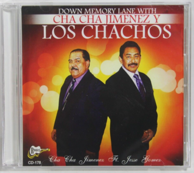 Cha Cha Jimenez y Los Chachos - Cd - Down Memory Lane - Latin