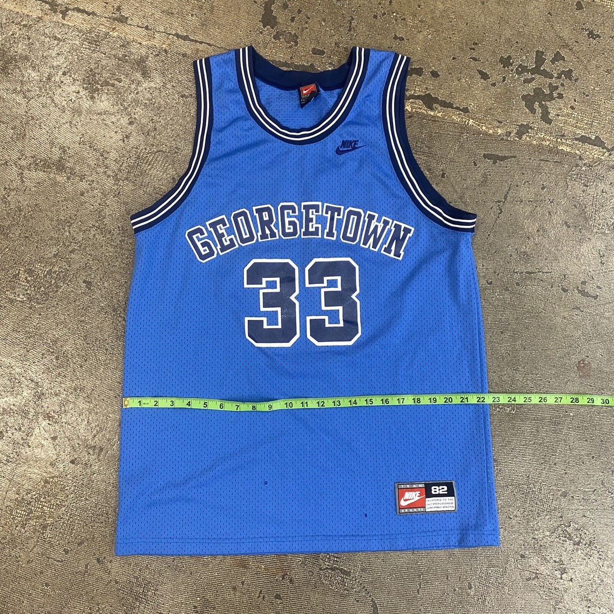 NIKE GEORGETOWN 33 Ewing XL ユニフォーム VTG Nike Team Patrick Ewing #33 Georgetown College