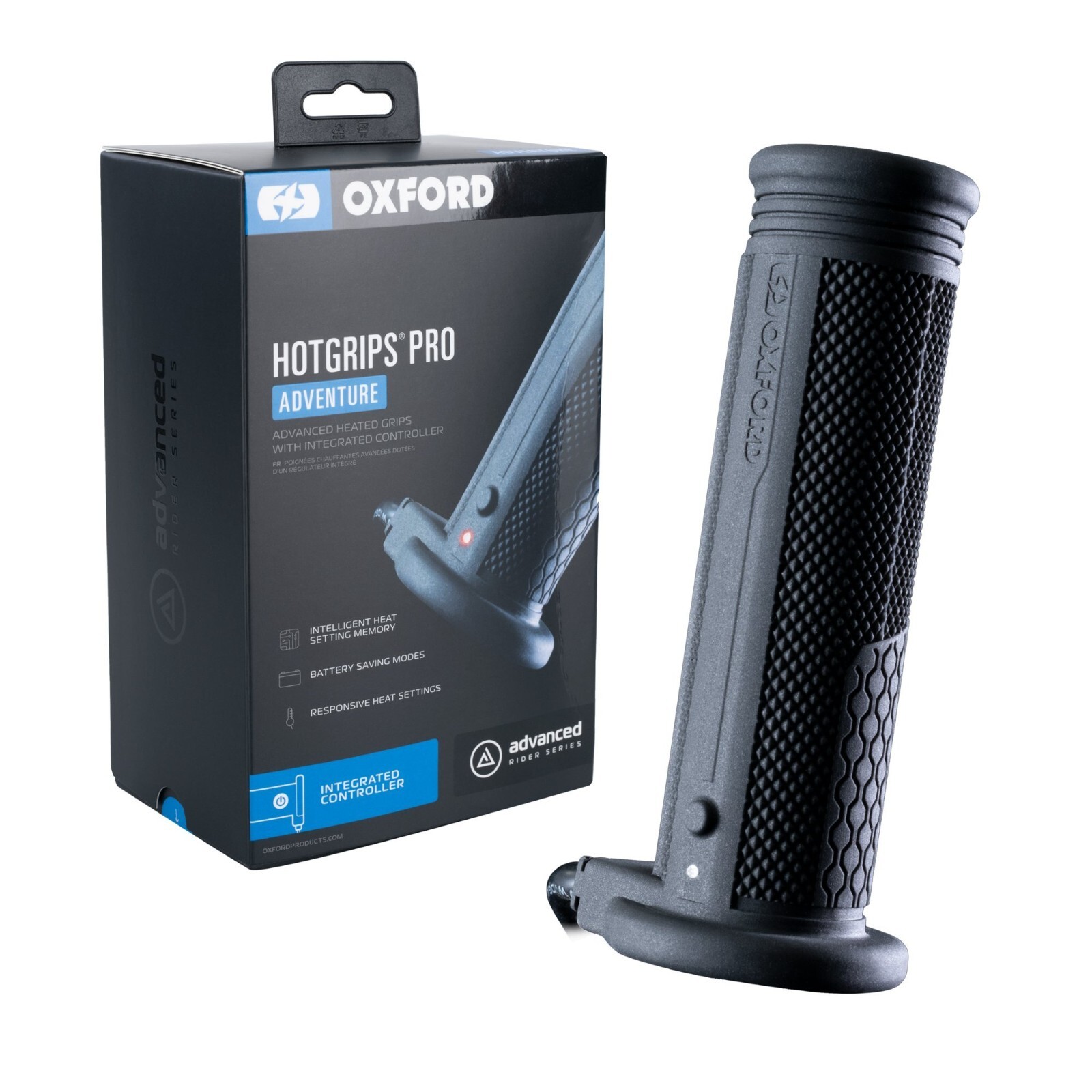 Oxford HotGrips Pro Adventure - EL390  Fits 7/8"" (22mm)  handlebars.