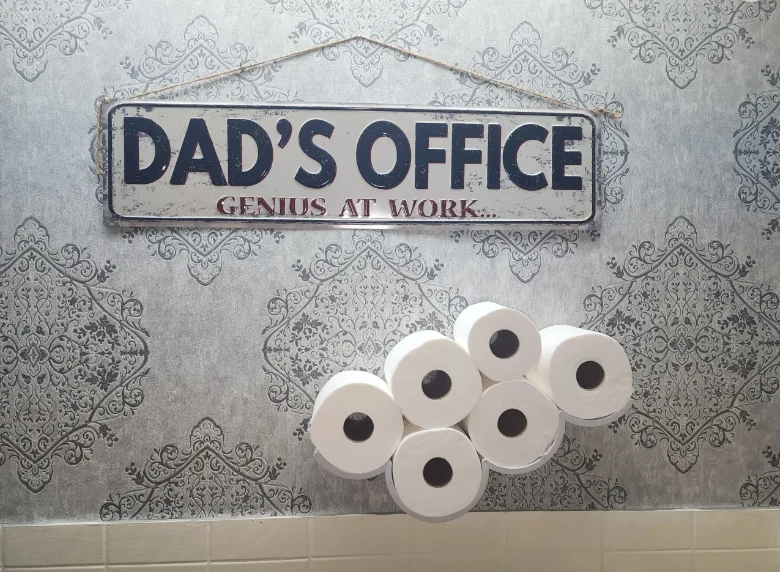 Prateleira nuvem | Papel higiênico | Armazenamento | Display | Economia de espaço | Prateleira de banheiro - Imagem 4 de 4