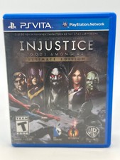 Injustice: Gods Among Us -Ultimate Edition (Sony PlayStation Vita, 2013)- WORKS