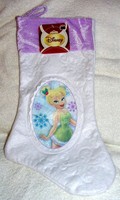 Disney Fairy Tinker Bell 15 Felt Christmas Stocking on sale Disney Fairy Tinker Bell 15 Felt Christmas Stocking on sale
