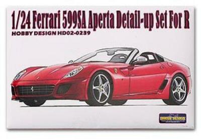 Hobby Design 1/24 Ferrari 599SA  Aperta Detail Upset for Level from Japan 5372　