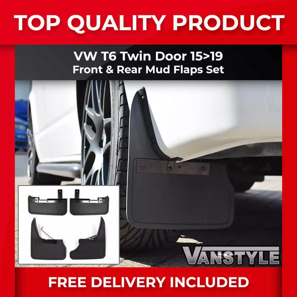 Vw t6 sale front mud flaps