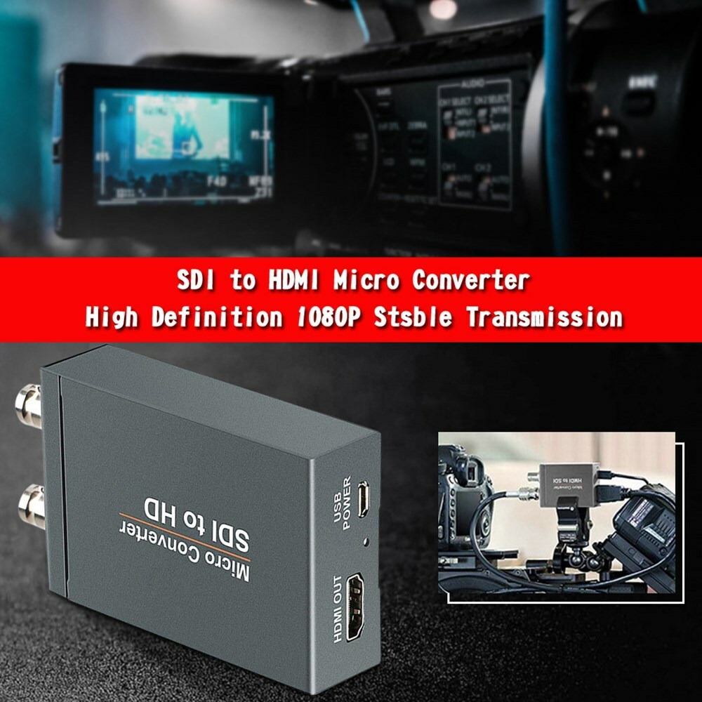 Convertitore Micro Bidirezionale SDI/HDMI 12G di Blackmagic Design