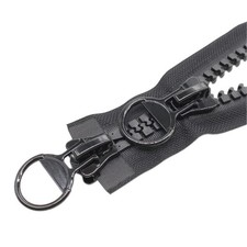 100cm 20 2-Way Separating Super Large Plastic Resin Zipper for Tents Coats