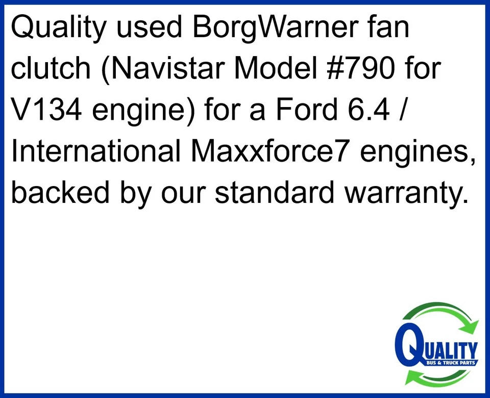 010021488 Ventilador Embrague International MaxxForce7, 3615038C4, 010021488 Foto 2 de 4