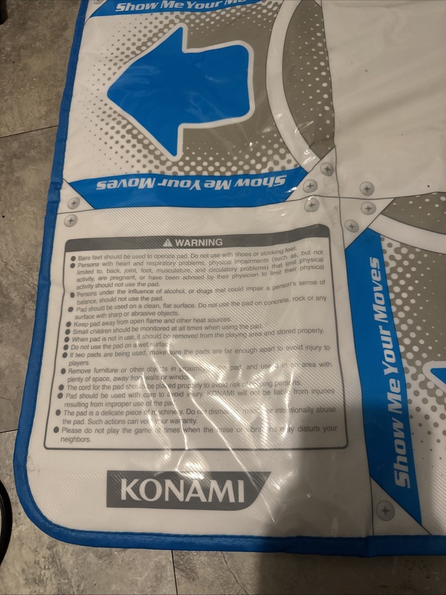Konami Nintendo Wii / Gamecube DDR Dance Mat / Dance Revolution