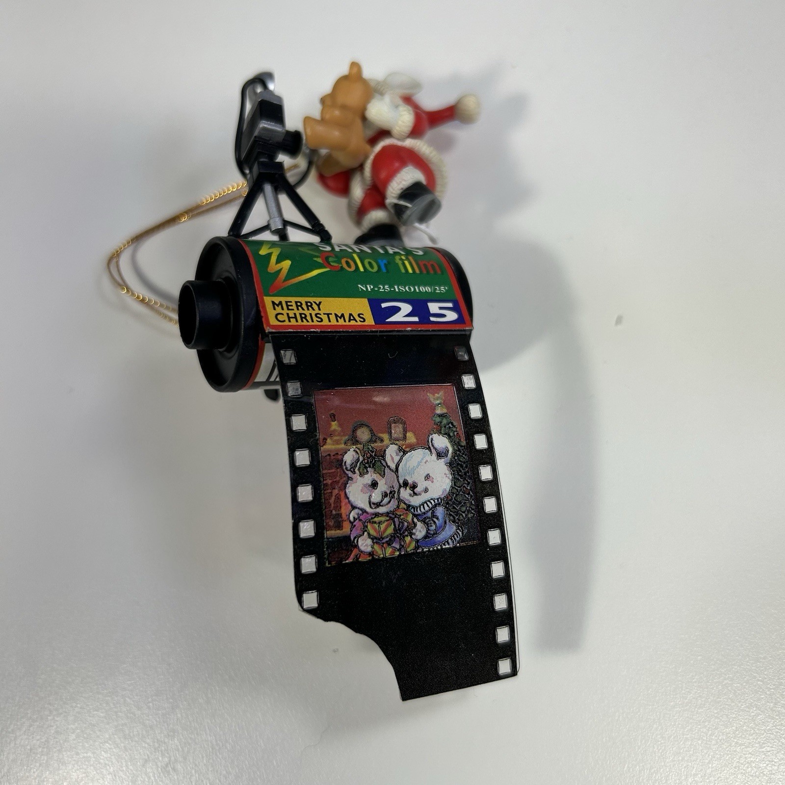 VTG 1990's Mistletoe Magic Collection Christmas Ornaments Animals Lot of 7