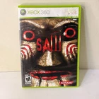 Saw Xbox 360 Complete CIB Konami Horror Game Tested Working
