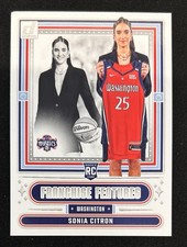 2025 Panini Donruss WNBA Sonia Citron #17 Franchise Features Rookie Card Mystics