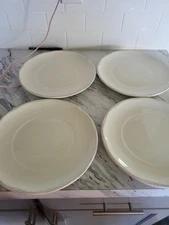Better Homes And Garden Dinner Plates Cream With Rustic Edging