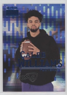 2022 Skybox Metal Universe Champions Star Sapphire 13/75 Caleb Williams 05xr