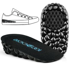 Height Increase Insoles for Men , Heel Lift Inserts for Leg Length Discrepanc...