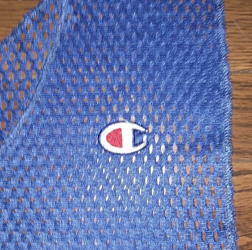 Mens Vintage Champion Blue Mesh Practice Warm-Up Jersey #36 Size XL Made In USA - Picture 4 of 9