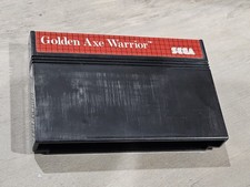 Sega Master System Golden Axe Warrior Complete In Box USA Version TESTED