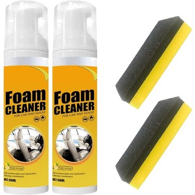 Foam Cleaner All-Purpose Household Car Kitchen Leather UV Resistant 100ML