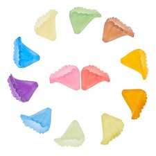 arricraft 140 143pcs/box Flower Beads, Transparent 12x12mm, Mixed Color-2