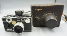 Argus C3 'Brick' Camera Cintar 50mm f/3.5 Case Meter 254