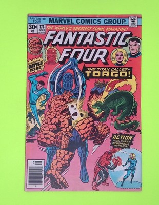 Fantastic Four #174 Vol. 1 1976 Marvel Comics 1st App Newsstand 7.0 W53-241