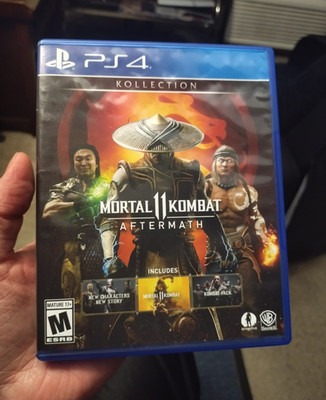 Mortal Kombat 11 Aftermath Kollection PS4 Warner Bros M-Mature NTSC-U/C 2020