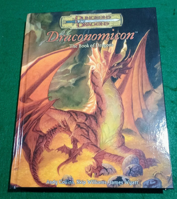 D&D 3.5版 英語版 Draconomicon ドラコノミコン HARDCOVER Draconomicon: The Book of Dragons 3.5 Dungeons Dragons