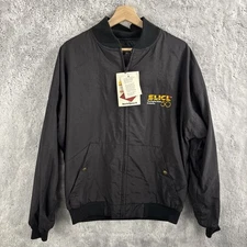 Vintage SLICK 50 K Products Racing Bomber Windbreaker Jacket 90s Medium NWT