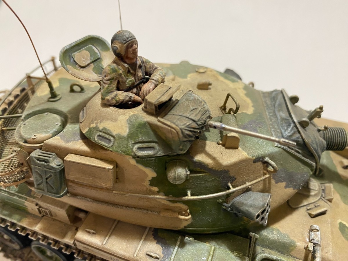 Maquette Char M60 Patton 1/35 - États-Unis - Peinture Pro - Occasion