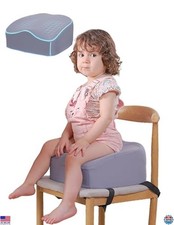 Babelio Ergo-Designed Toddler Booster Seat - Dark Grey, Promotes Posture, 18