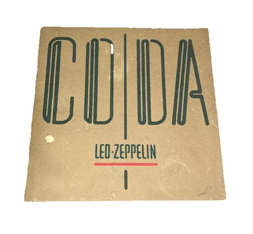 Led Zeppelin Coda LP Vinyl Gatefold Record Swan Song 90051-1