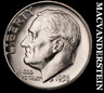 1956 Silver Roosevelt Dime - Choice Gem Brilliant Unc Lustrous #M5204 Roosevelt