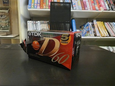 Tdk 5 X  Cassette Pack D60