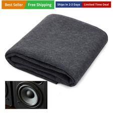 78.7 x 118 Inch Gray Underfelt Carpet for Speaker Sub Box, RV, Boat, Marine, ...
