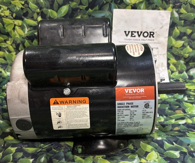 #ad 5HP SPL Air Compressor Motor 230V 3450RPM 56 Frame CW CCW Rotation VEVOR $145.00