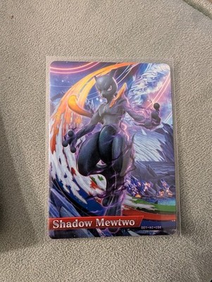 Amiibo Card Shadow Mewtwo Pokkén Tournament Pokemon Nintendo Wii U
