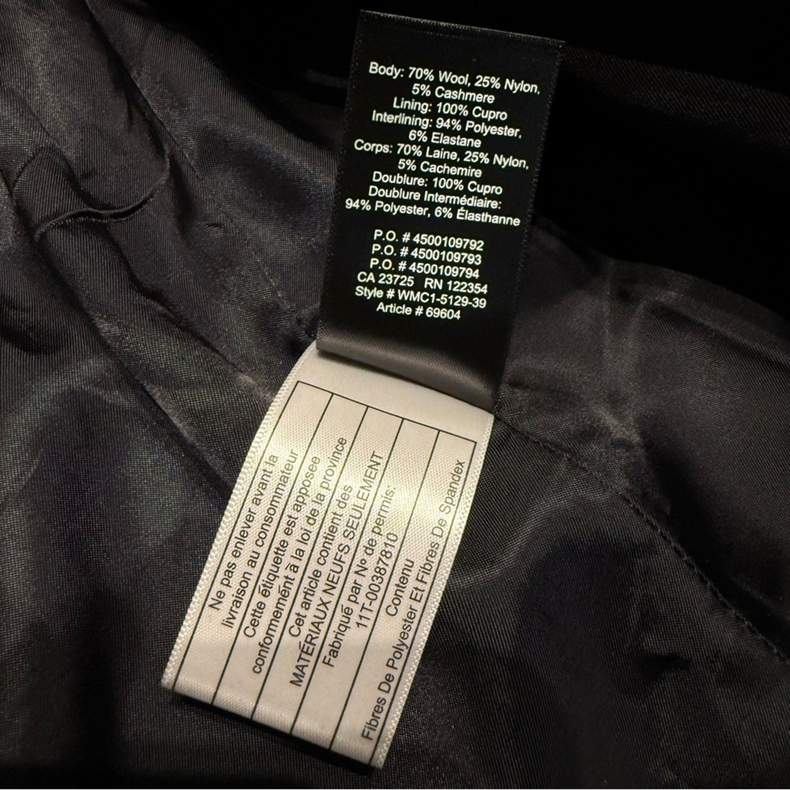 Aritzia Babaton Pearce Wool Coat Hooded Single-breasted wool coat Women’s Small