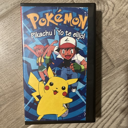 Pokemon Pikachu Yo Te Elijo! VHS 1999 In Spanish En Español Mexico Tested Vol 1