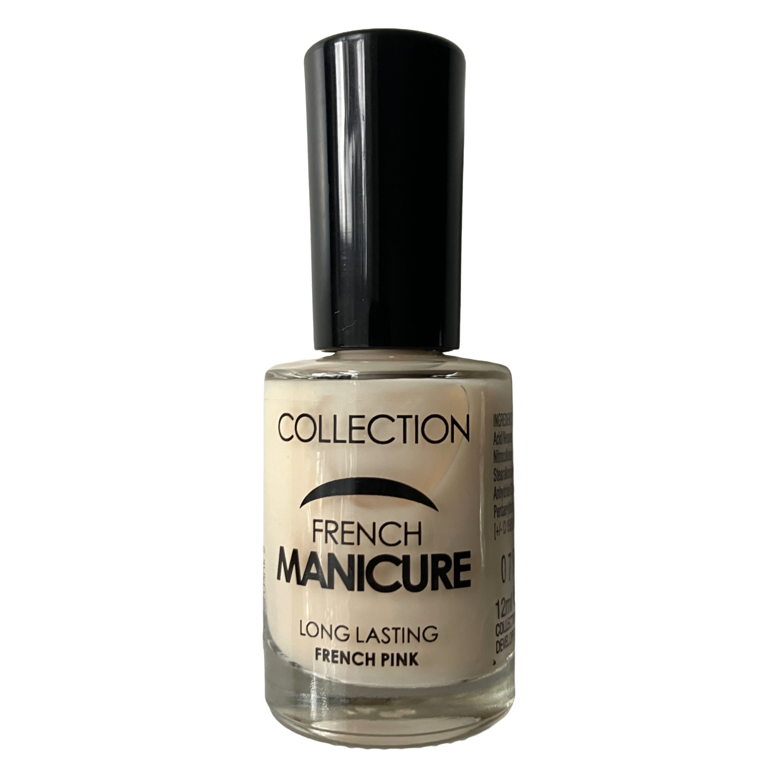 Collection French Manicure French Pink 12ml Nail Polish Long Lasting Soft Pale